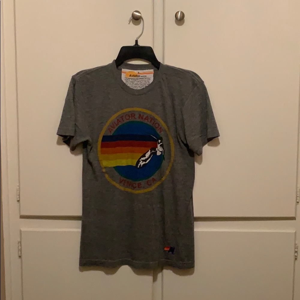 Aviator Nation Signature Logo Tee - Venice, CA